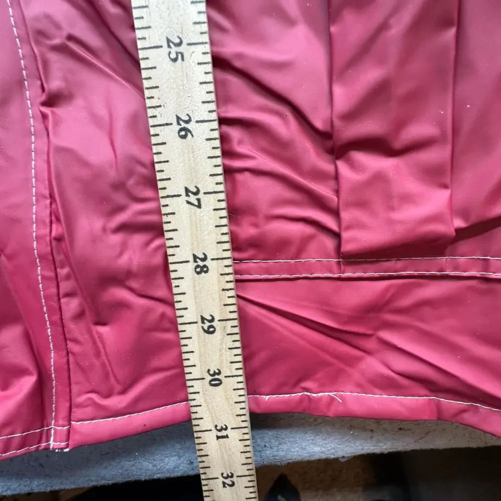 Vintage 90s Alabama Crimson Tide Rain Coat Jacket Mens Medium Polyvinyl Hooded